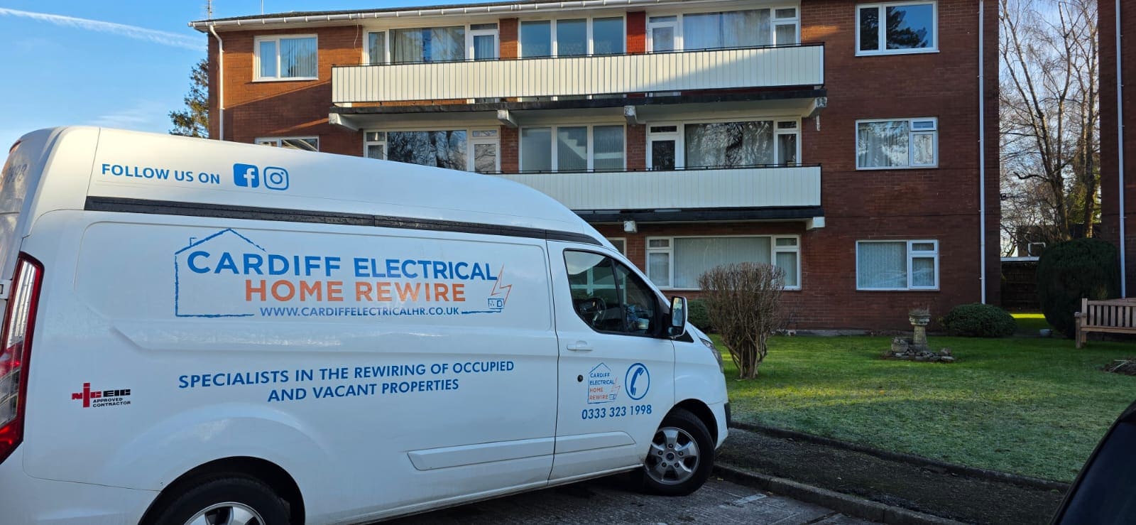 EICR electrical inspection in Cardiff
