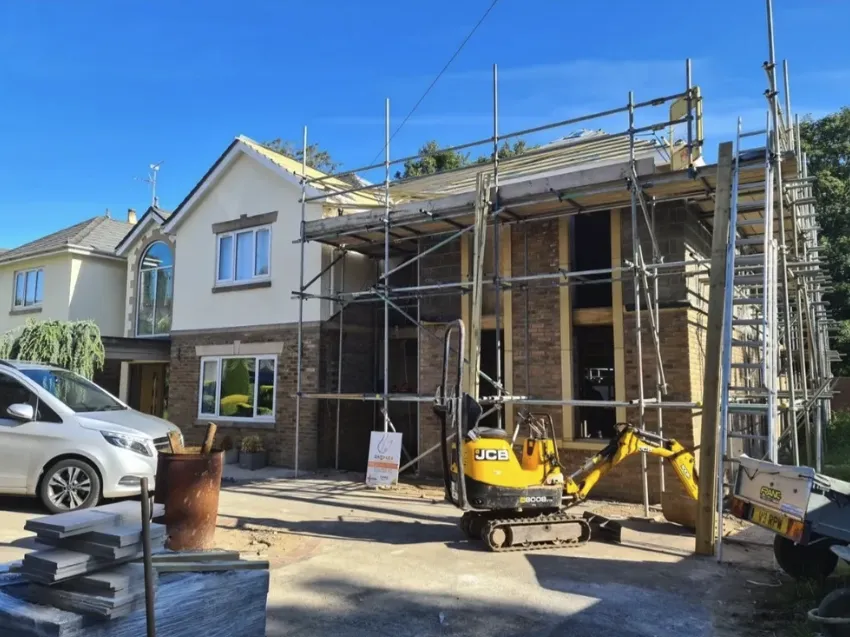 New build electrical installation in Cardiff